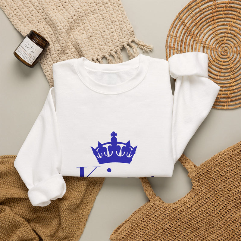 King of the Kitchen Sweatshirt - Funny Cooking Gift for Him
