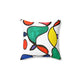 Cirque De Couleur Spun Polyester Square Pillow