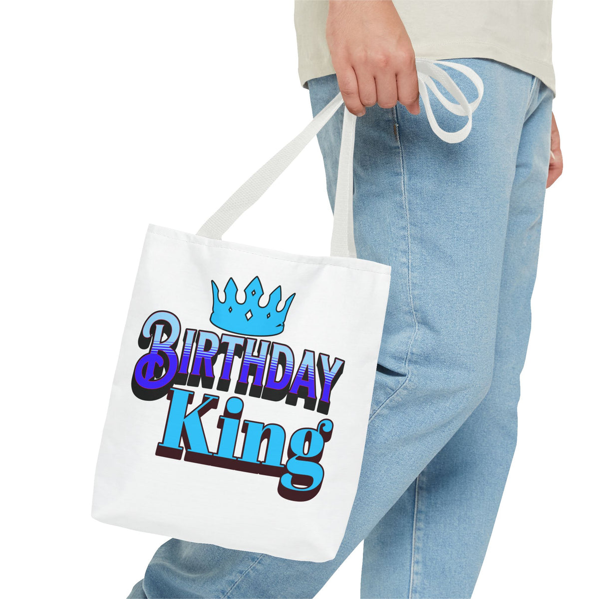 Birthday King Tote Bag