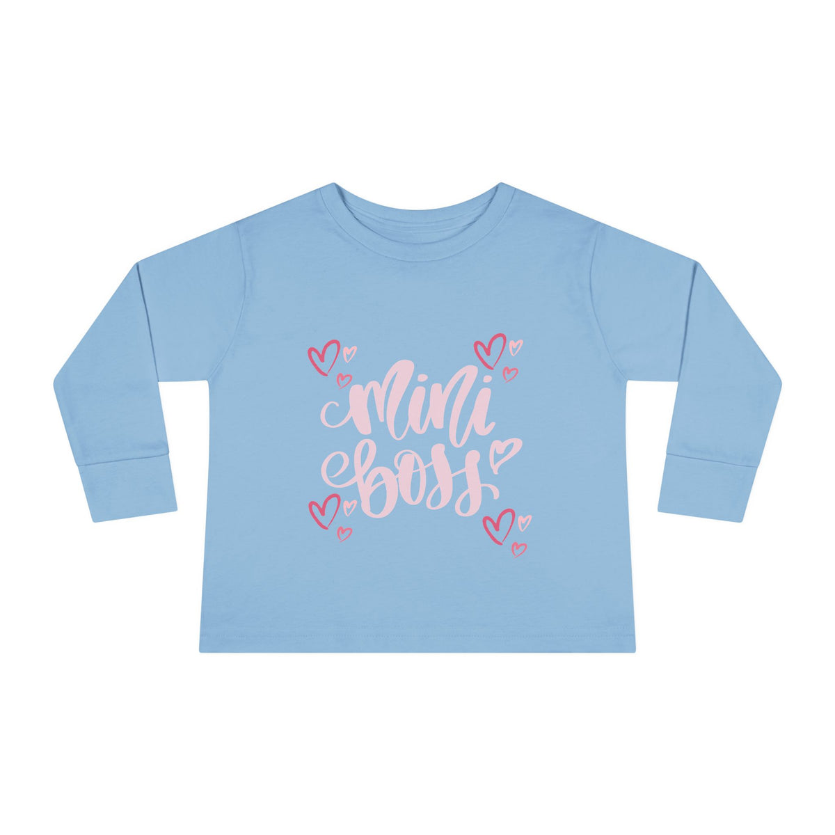 Mini Boss - Girl Toddler Long Sleeve Tee