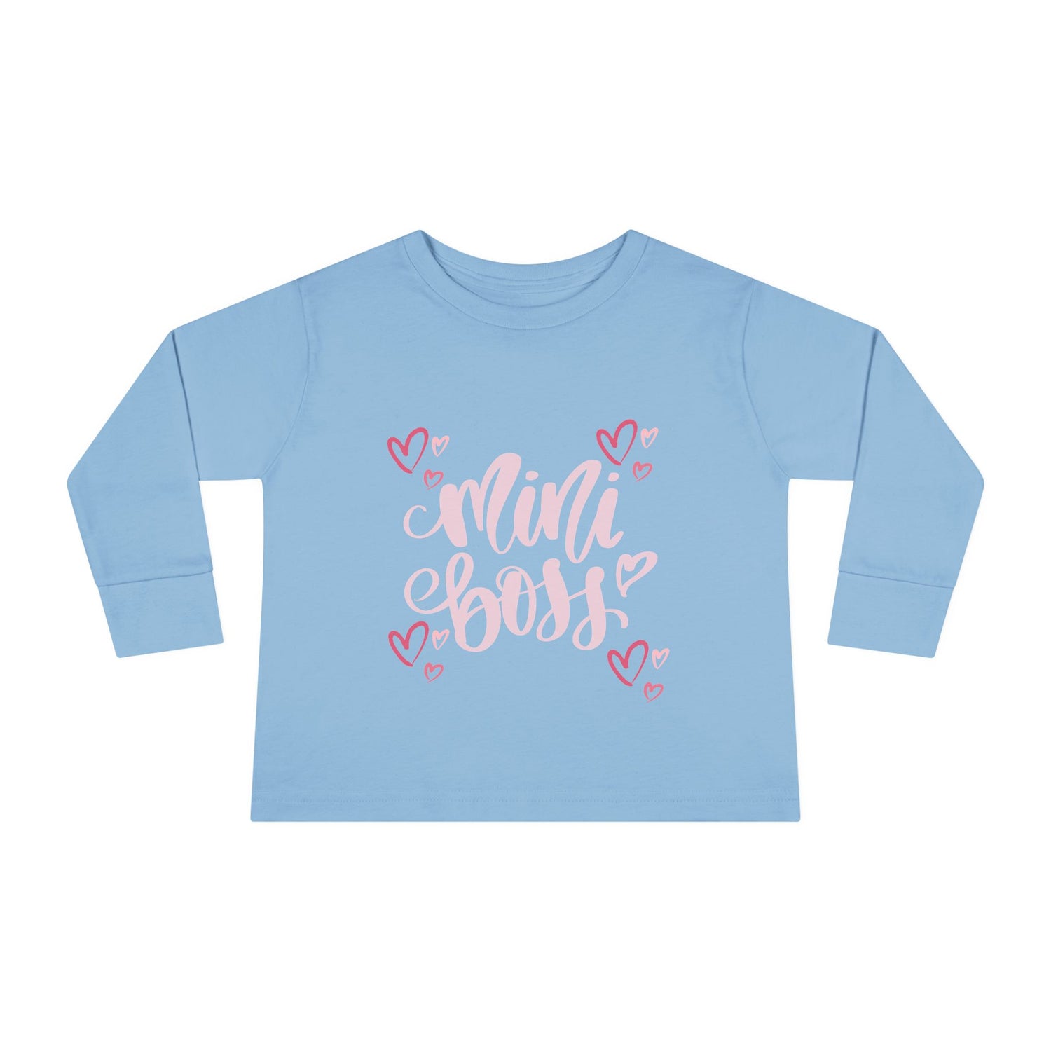 Mini Boss - Girl Toddler Long Sleeve Tee