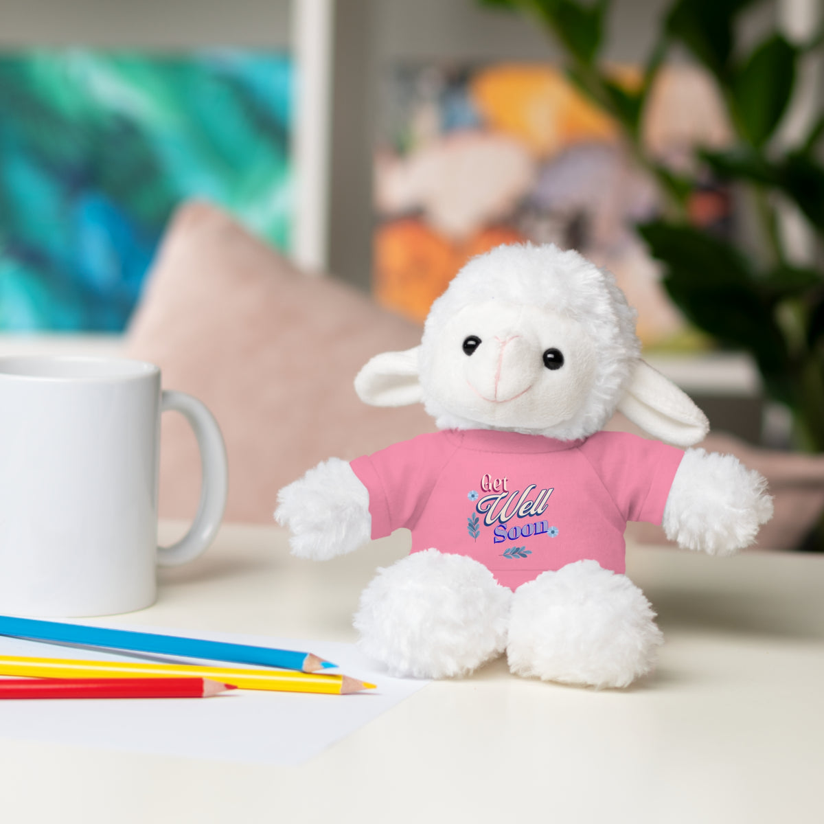 Get Well Soon -  Stuffed Animals with Tee
