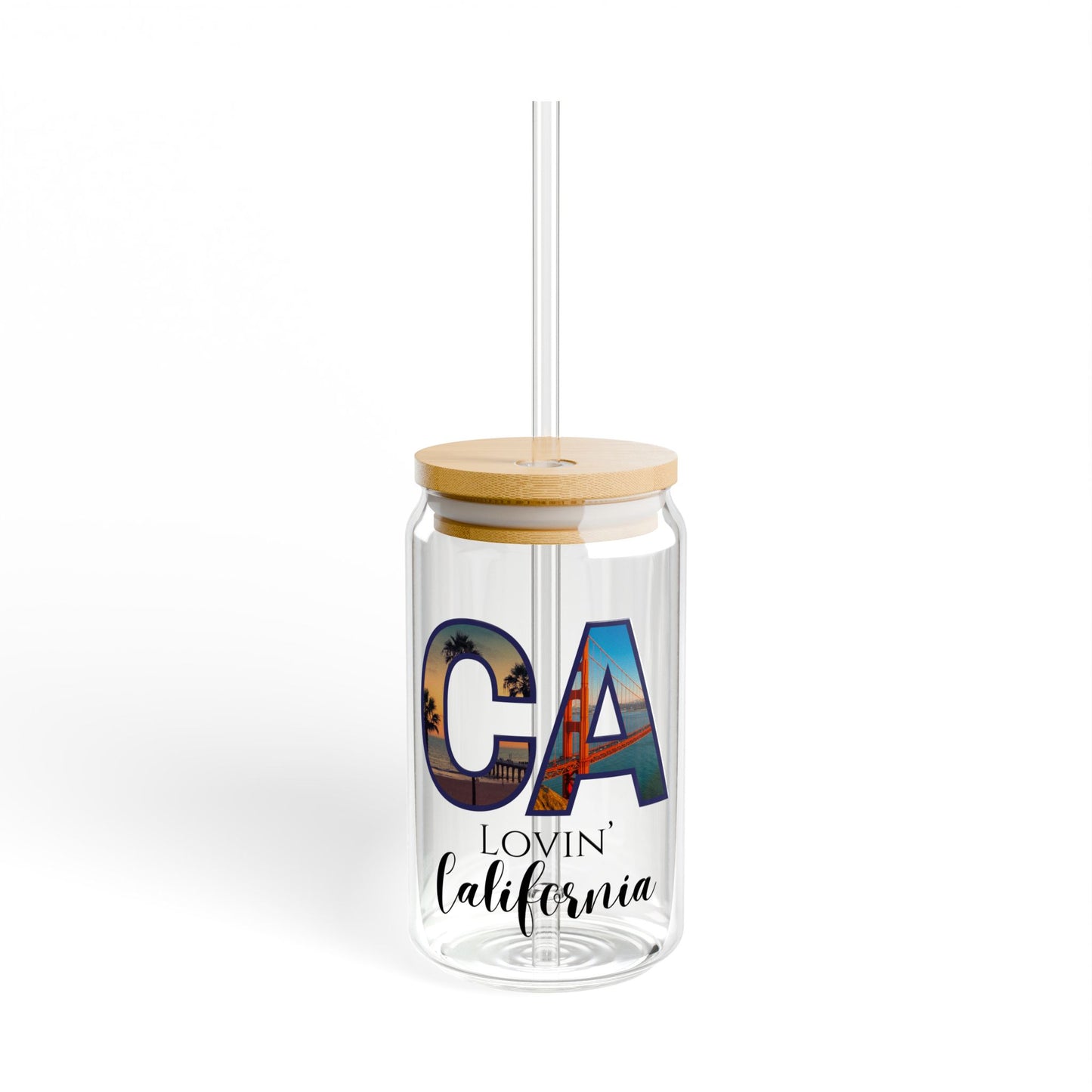 Lovin' California Sipper Glass, 16oz