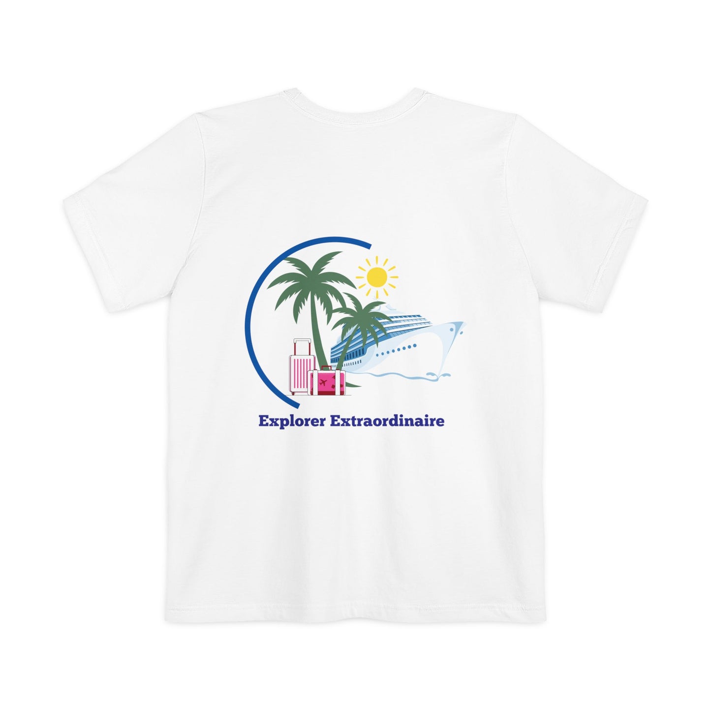 Explorer Extraordinaire Unisex Pocket T-shirt