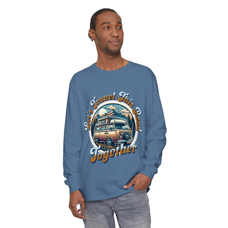 Let's Travel This Road Together - Romantic Long Sleeve T-Shirt