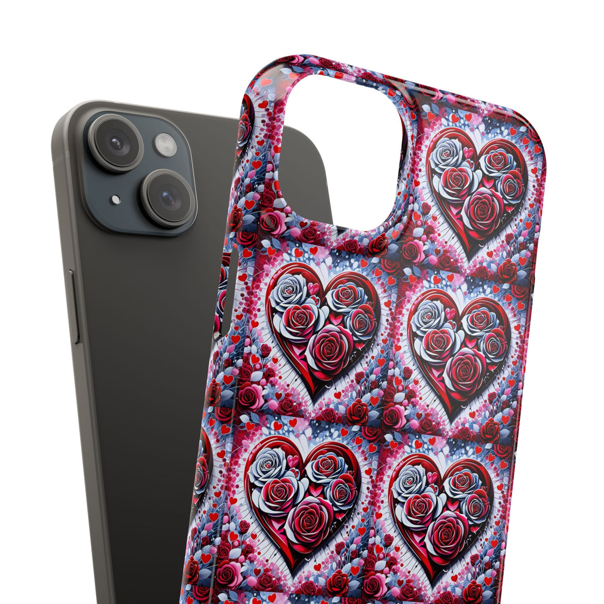 Rose Heart - Slim Phone Case