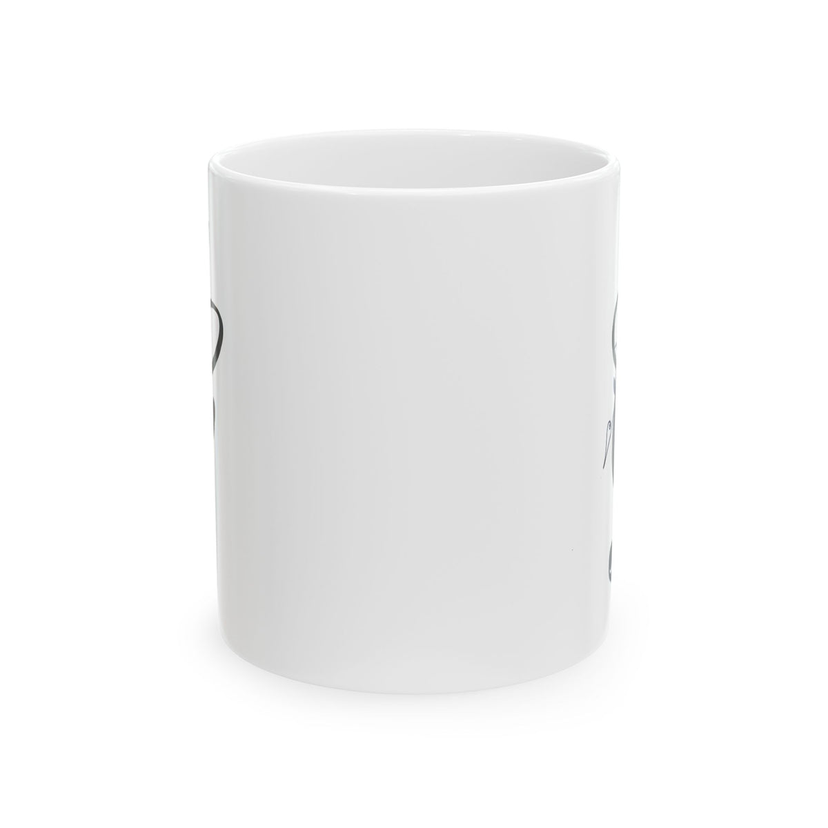 Letter "G" Decorative Monogram Design Coffee Mug