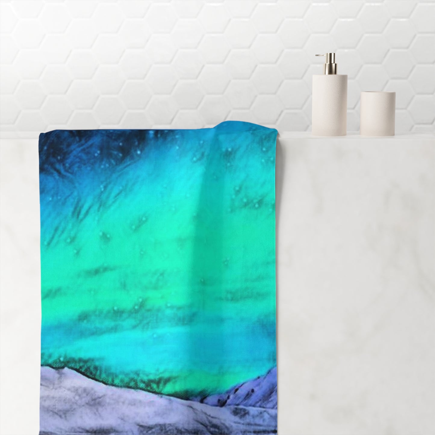 Northern Lights Premium Towel