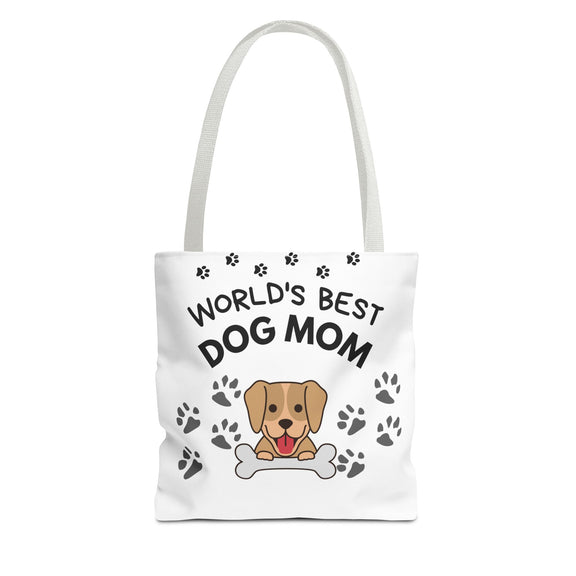World's Best Dog Mom Tote Bag