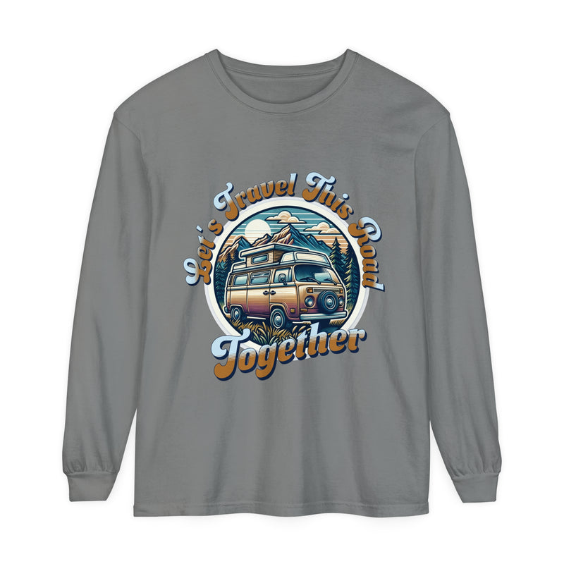 Let's Travel This Road Together - Romantic Long Sleeve T-Shirt