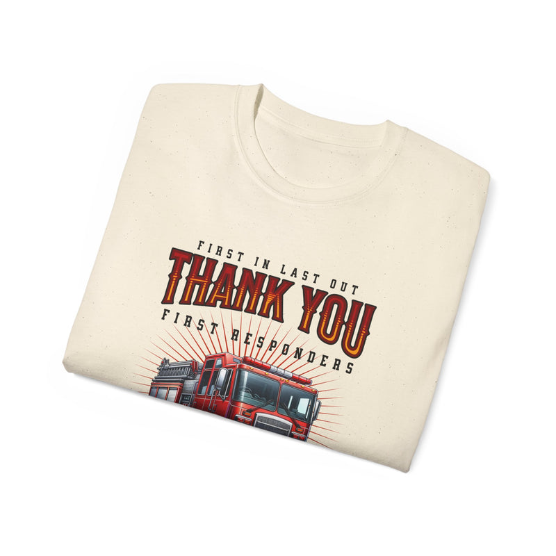 Thank You First Responders Unisex Ultra Cotton T-Shirt