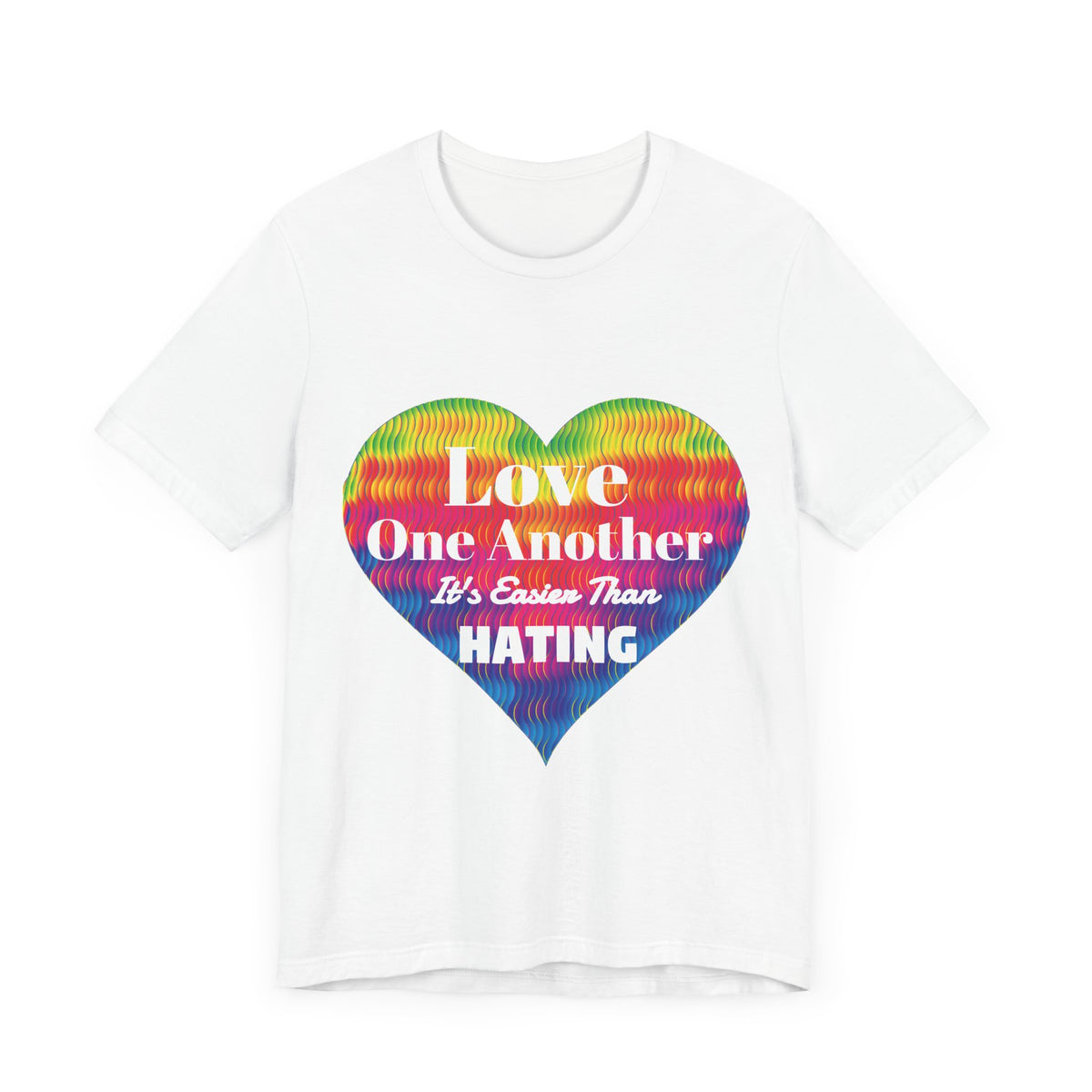 "Love Each Other..." Unisex Jersey Short Sleeve Tee