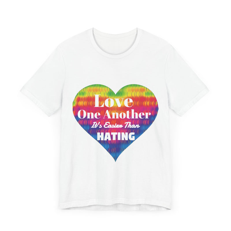 "Love Each Other..." Unisex Jersey Short Sleeve Tee