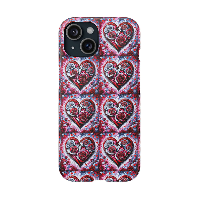 Rose Heart - Slim Phone Case