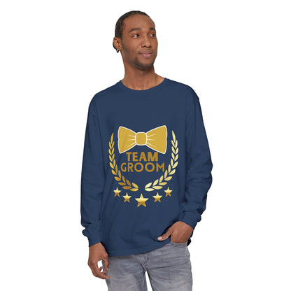 Team Groom - Wedding Long Sleeve T-Shirt