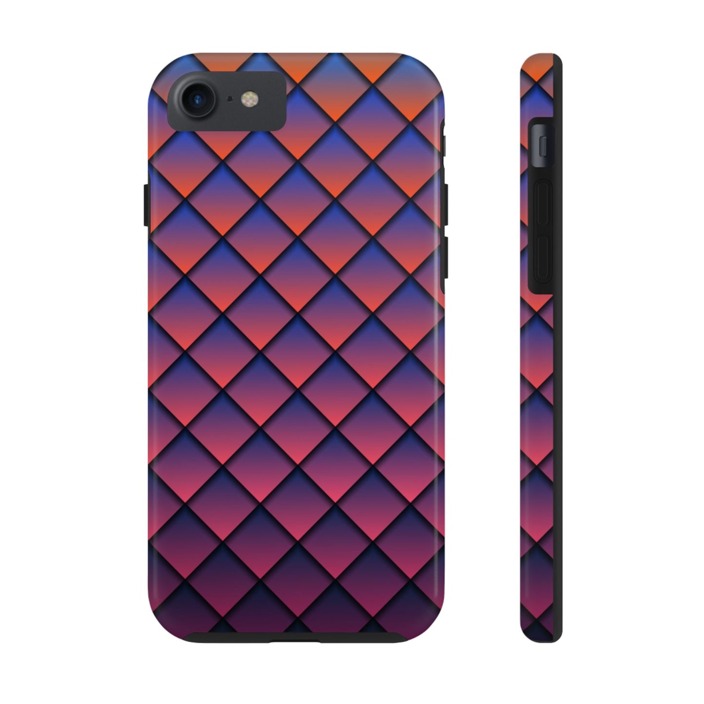 Gradient Color Geometric Pattern Case Mate Tough Phone Case