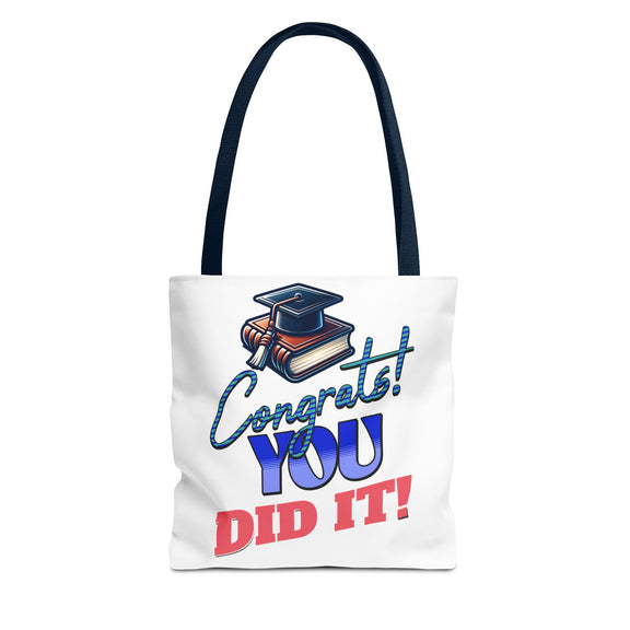 Congrats, You Did It - Graduation Tote Bag