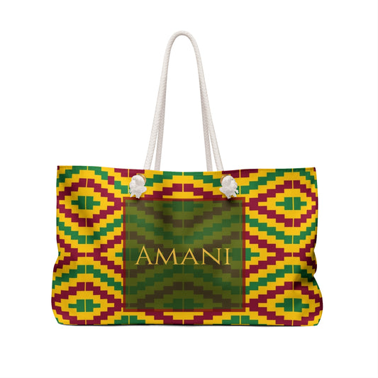 Amani (Peace) Weekender Bag