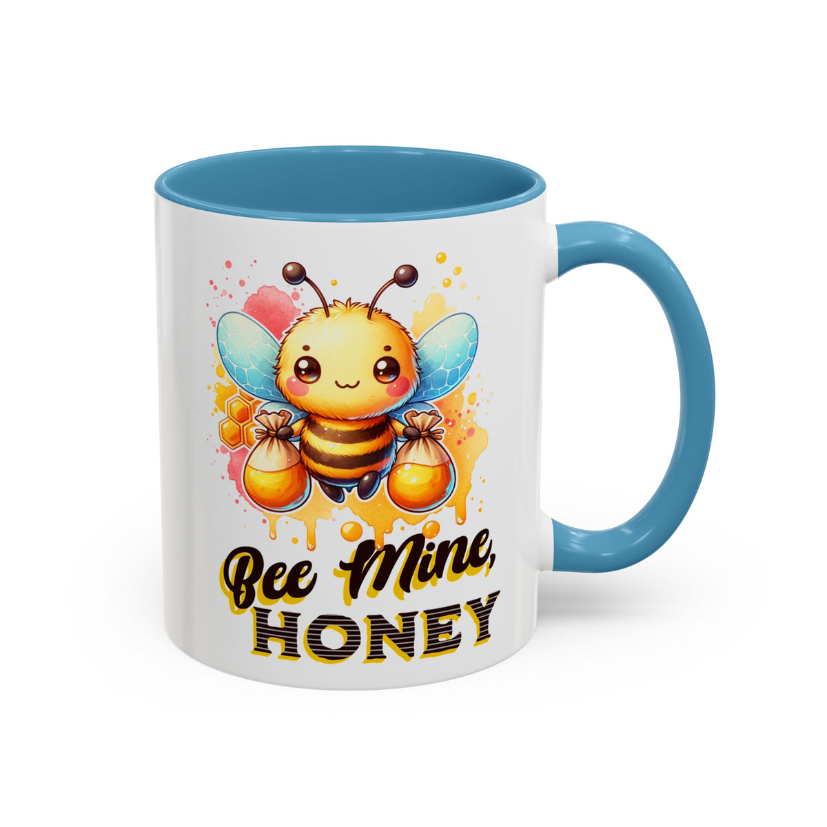 Bee Mine, Honey - Romantic Coffee Mug (11, 15oz)