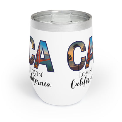 Lovin' California Chill Wine Tumbler