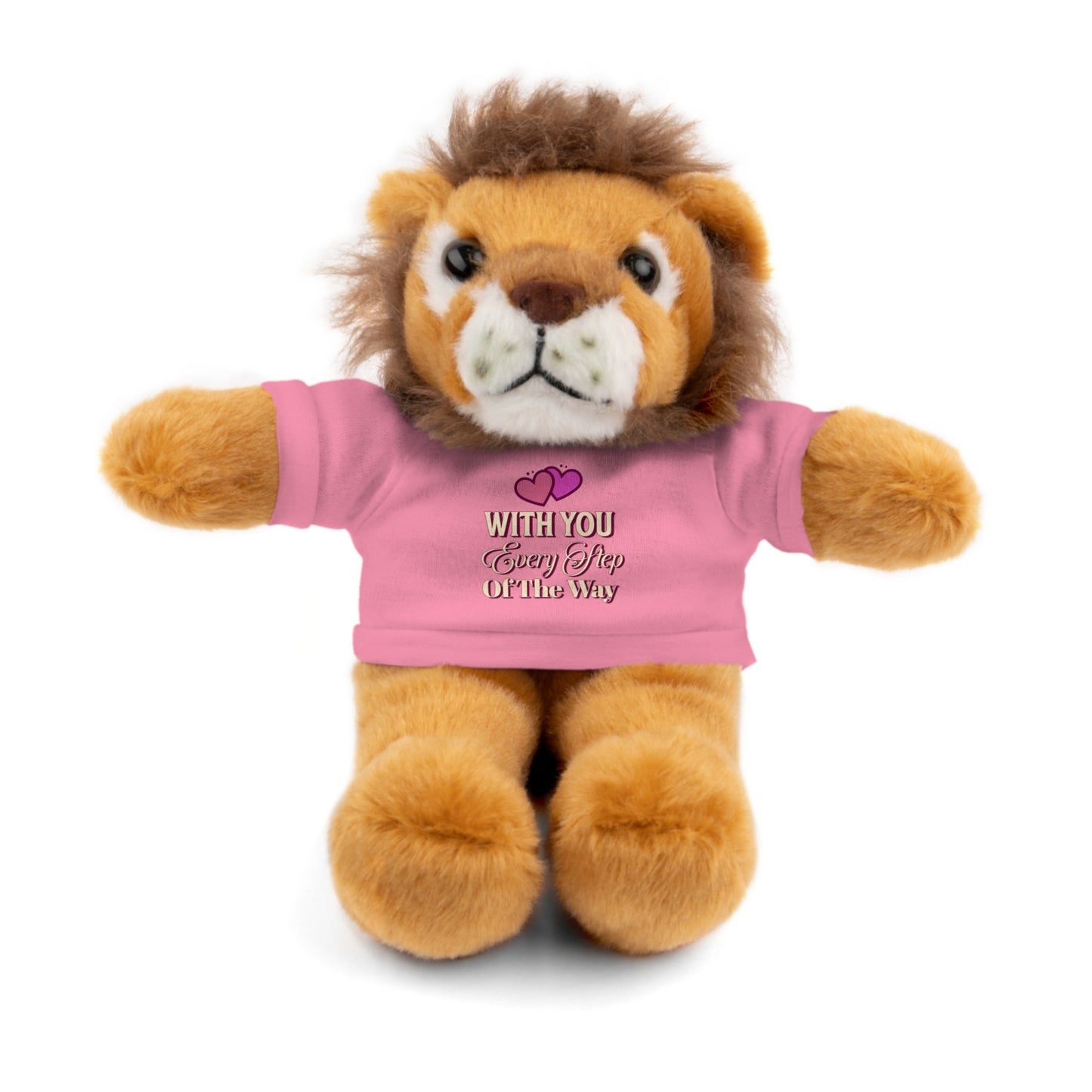 With You Every Step of the Way - Sympathy Stuffed Animals with Tee