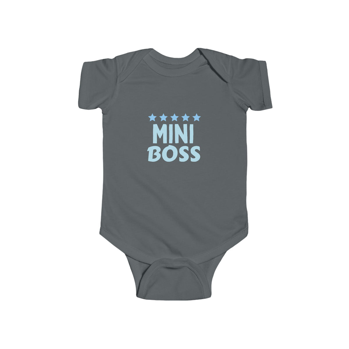Mini Boss - Boy Infant Fine Jersey Bodysuit