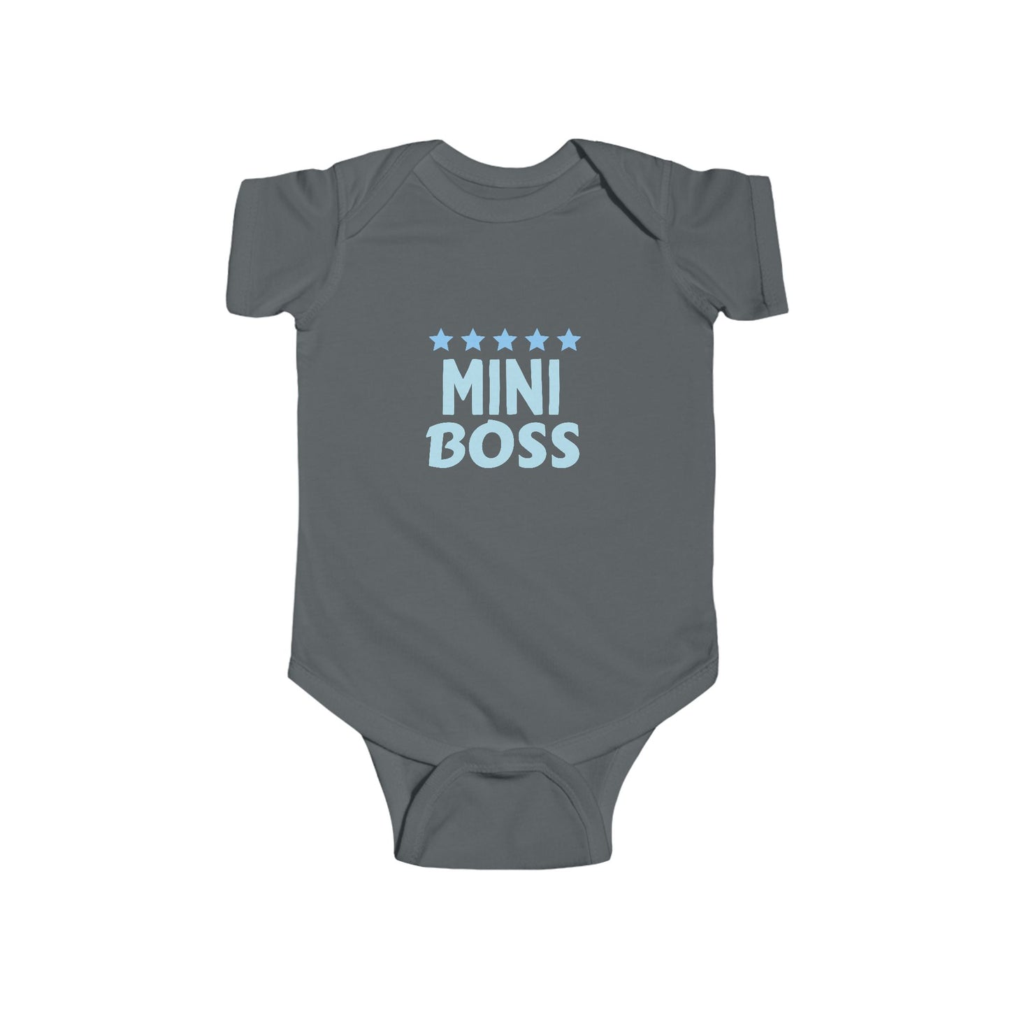 Mini Boss - Boy Infant Fine Jersey Bodysuit