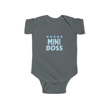 Mini Boss - Boy Infant Fine Jersey Bodysuit