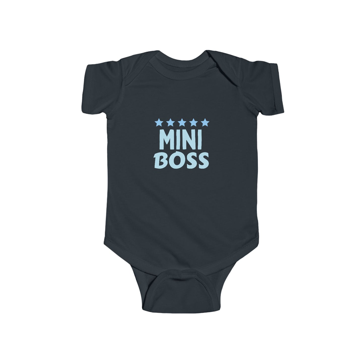Mini Boss - Boy Infant Fine Jersey Bodysuit