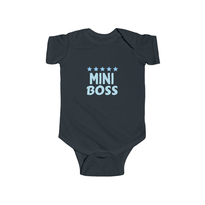 Mini Boss - Boy Infant Fine Jersey Bodysuit