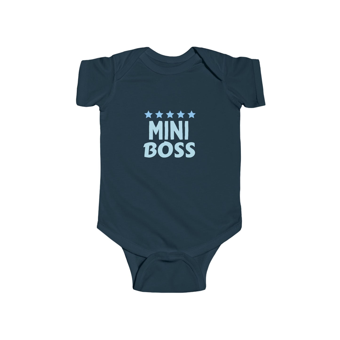 Mini Boss - Boy Infant Fine Jersey Bodysuit