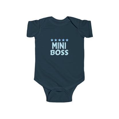 Mini Boss - Boy Infant Fine Jersey Bodysuit