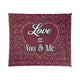 Love = You and Me Comforter