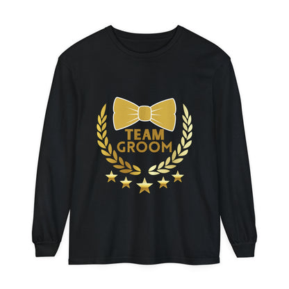 Team Groom - Wedding Long Sleeve T-Shirt