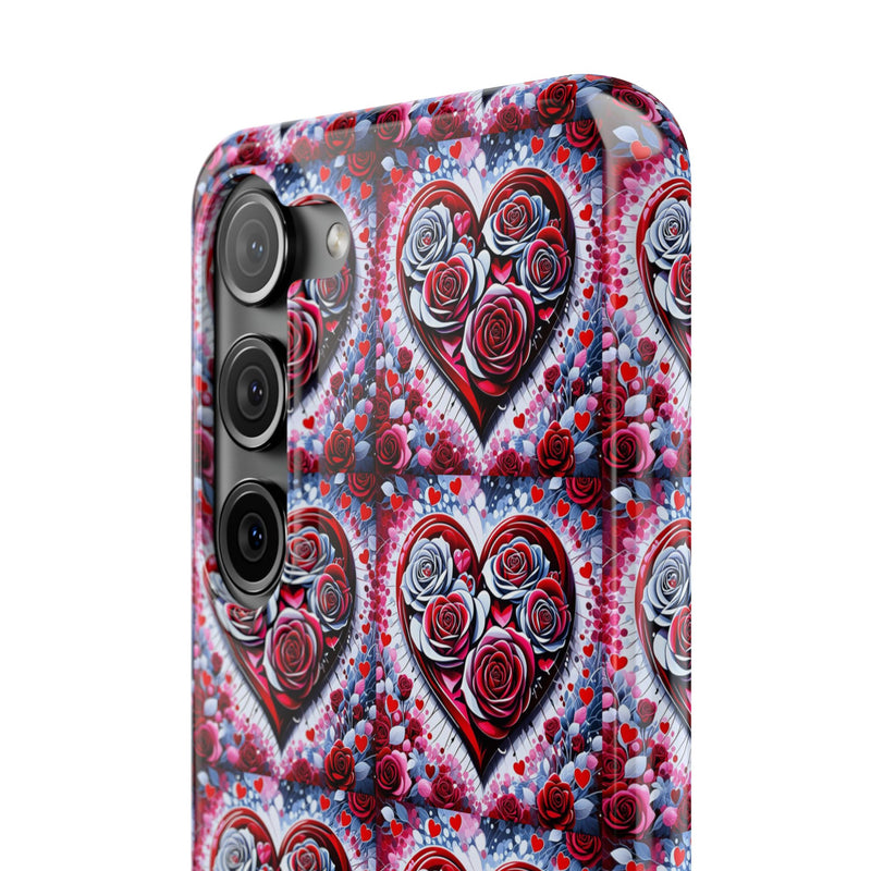 Rose Heart - Slim Phone Case