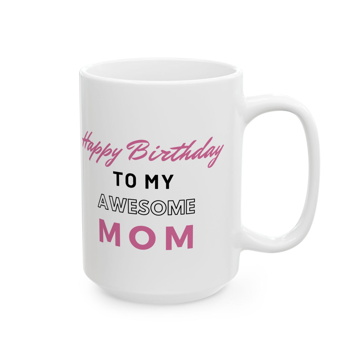 Happy Birthday To My Awesome Mom Coffee Mug