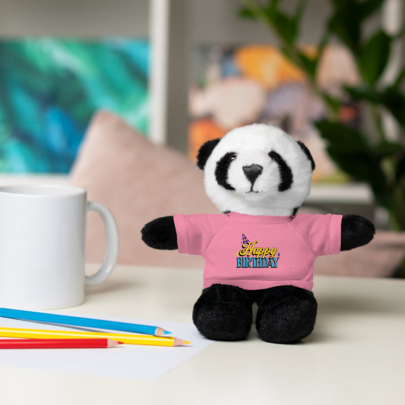 Happy Birthday -  Stuffed Animals with Tee