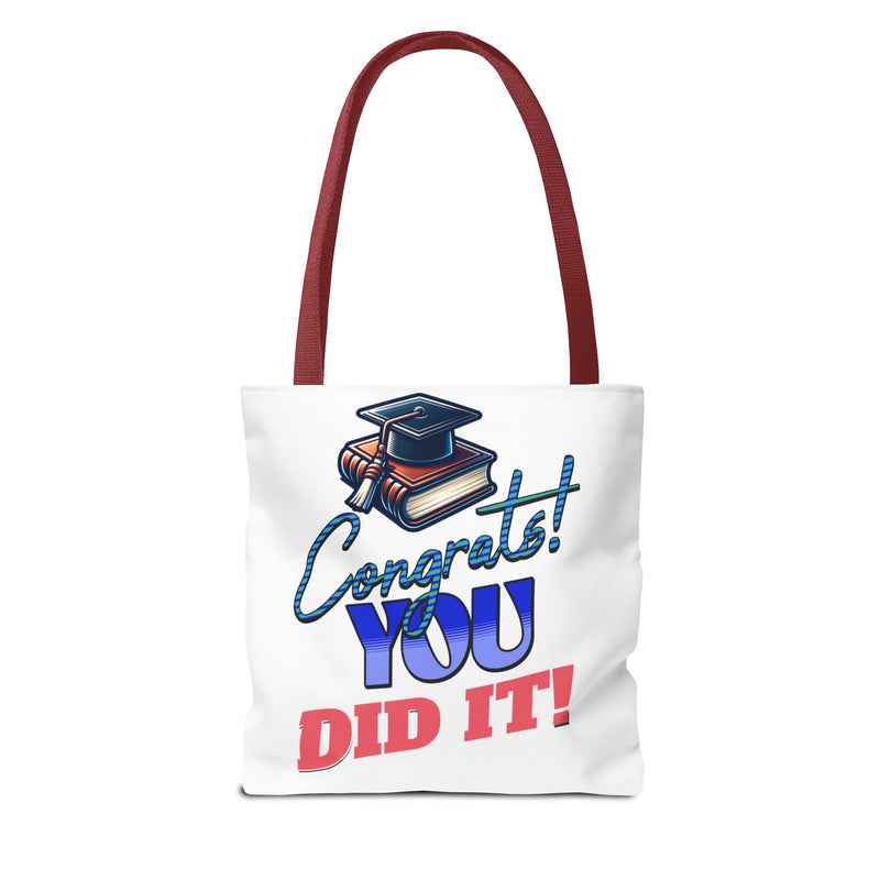 Congrats, You Did It - Graduation Tote Bag