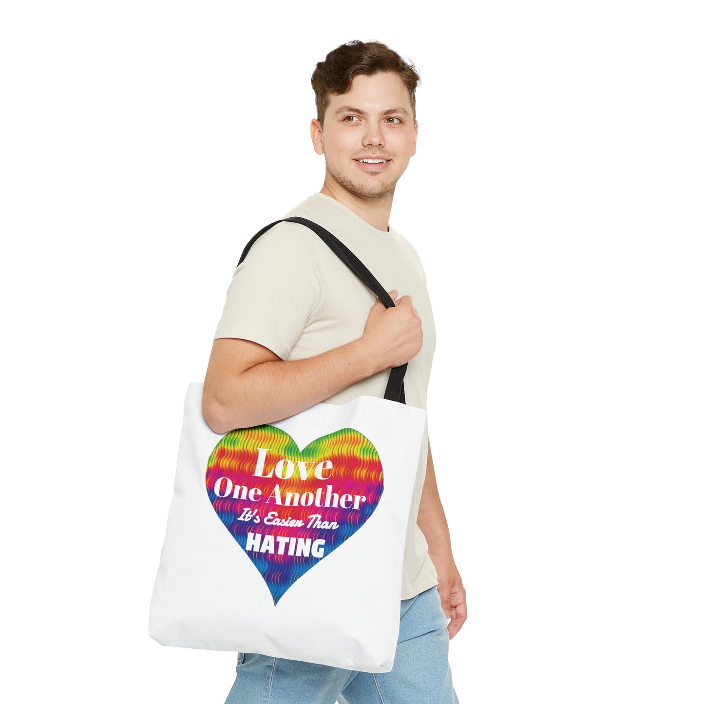 "Love Each Other..." Tote Bag