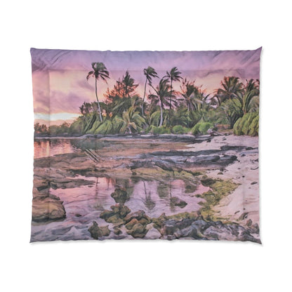 Tropical Landscape Comforter