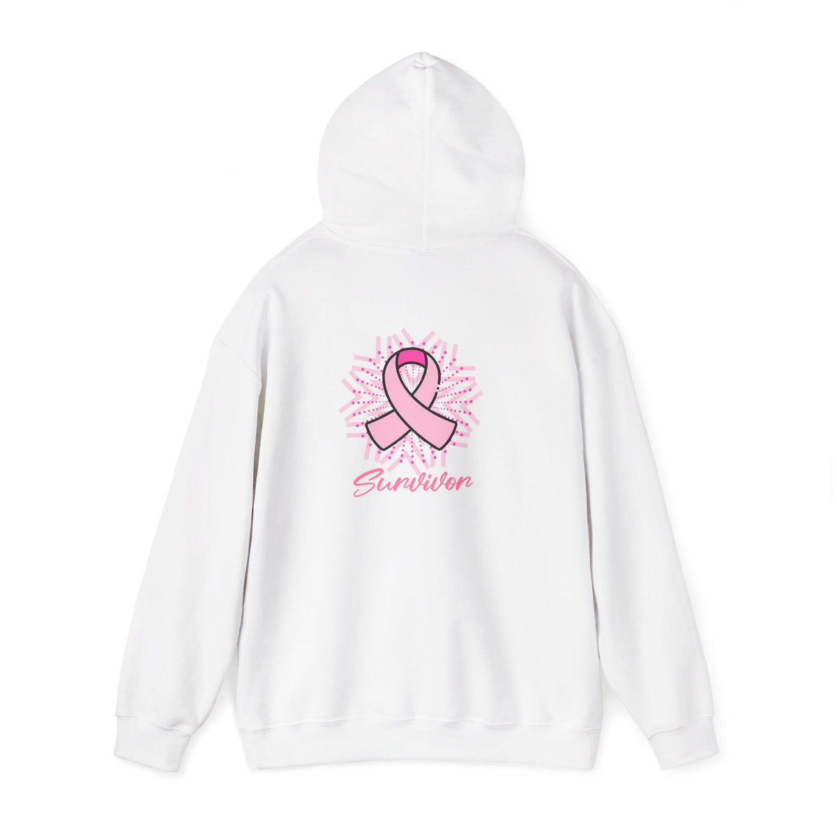 Breast Cancer Survivor Hoodie — Pink Ribbon Survivor Hoodie