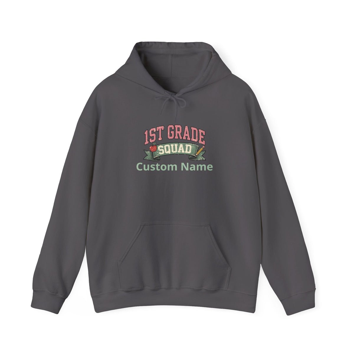 Personalized 1st Grade Squad Hoodie | Custom Name Teacher Gift