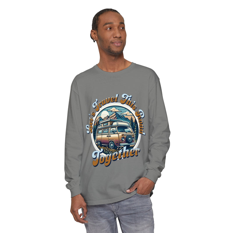 Let's Travel This Road Together - Romantic Long Sleeve T-Shirt