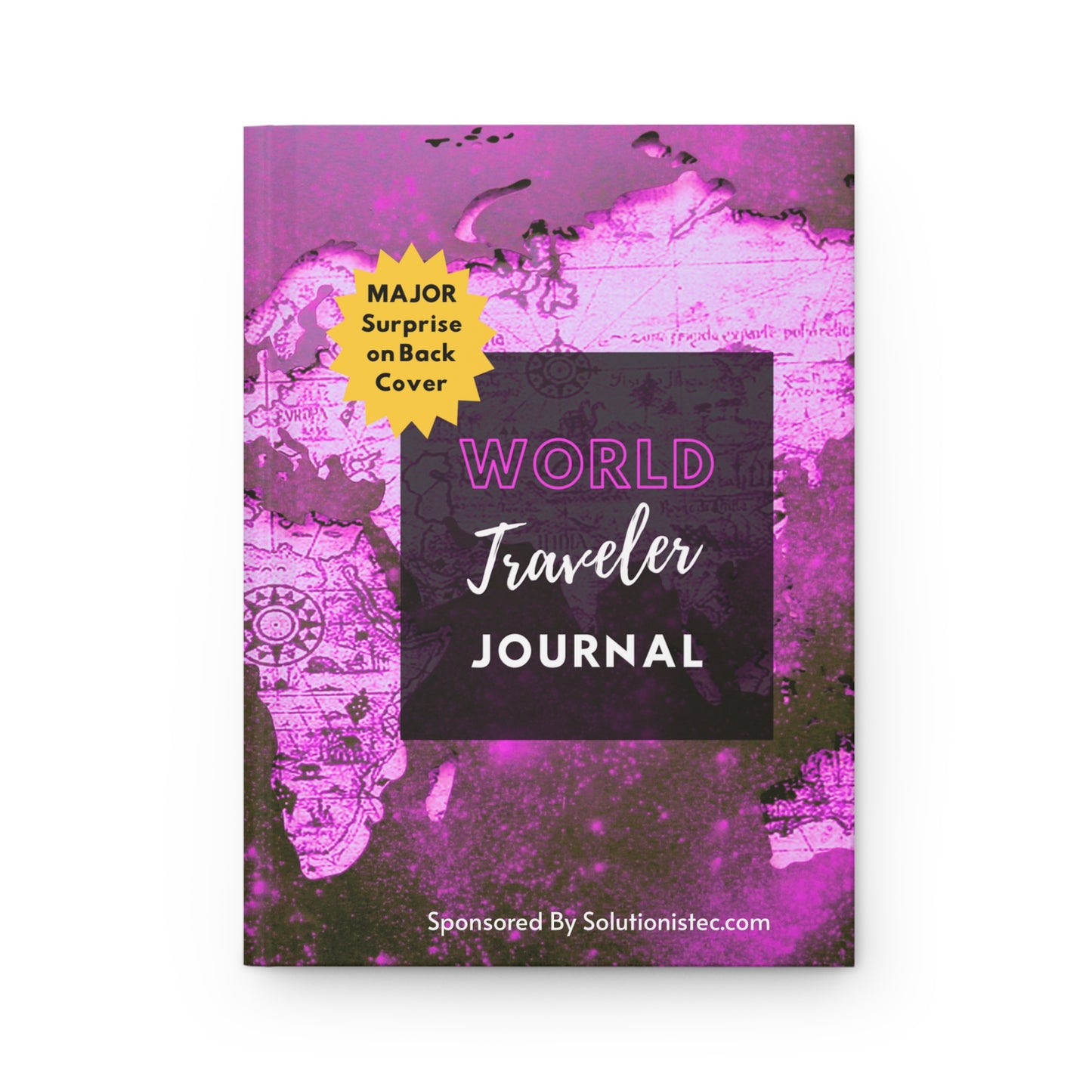 Hardcover Mauve Travel Journal Matte - MAJOR Surprise Included