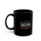 First Christmas as Mom Black Mug (11oz) | New Mom Christmas Gift