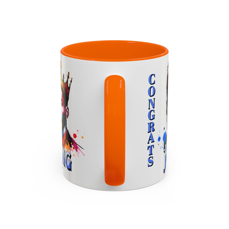 Congrats King Accent Coffee Mug (11, 15oz)
