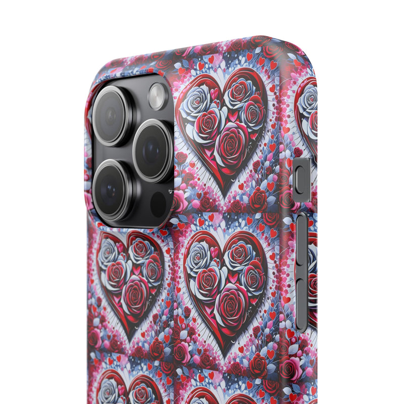 Rose Heart - Slim Phone Case