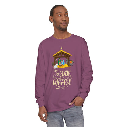 Joy to The World - Christmas Long Sleeve T-Shirt