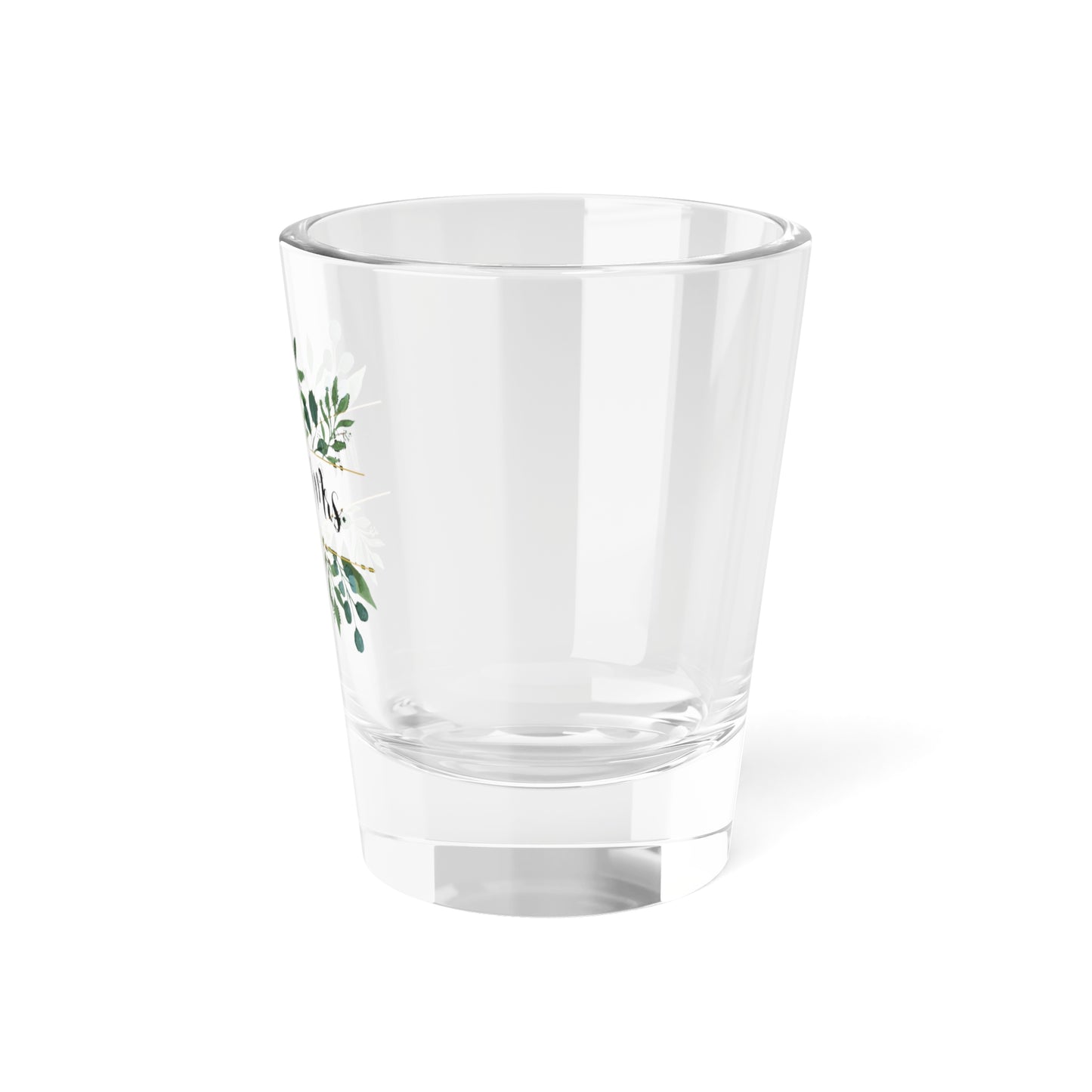 Mr. and Mrs. Wedding Shot Glass, 1.5oz