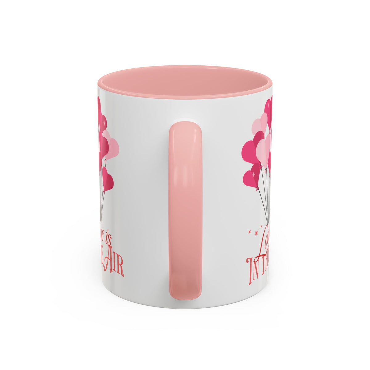 Love is In the Air - Romantic Accent Coffee Mug (11, 15oz)
